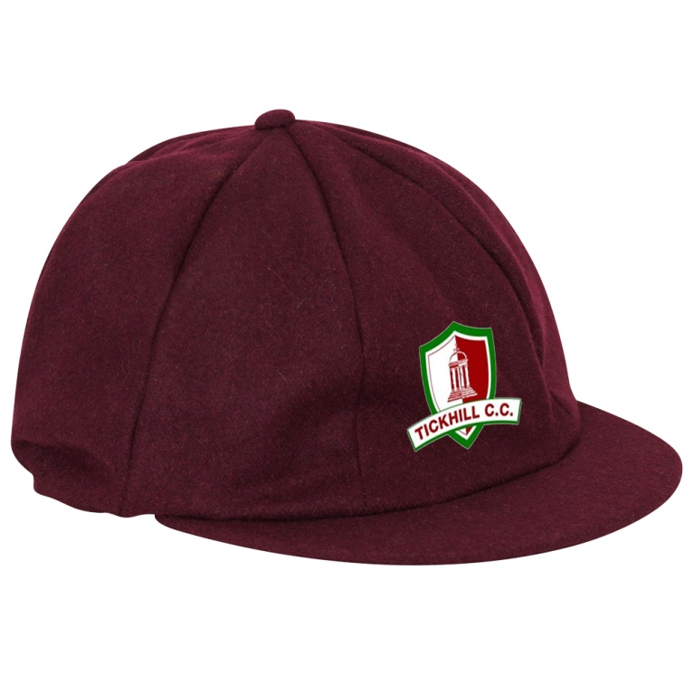 Baggy Cricket Cap - Maroon