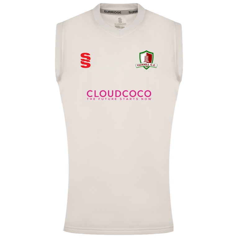 BLAST SLEEVELESS WOMENS SWEATER-Ivory